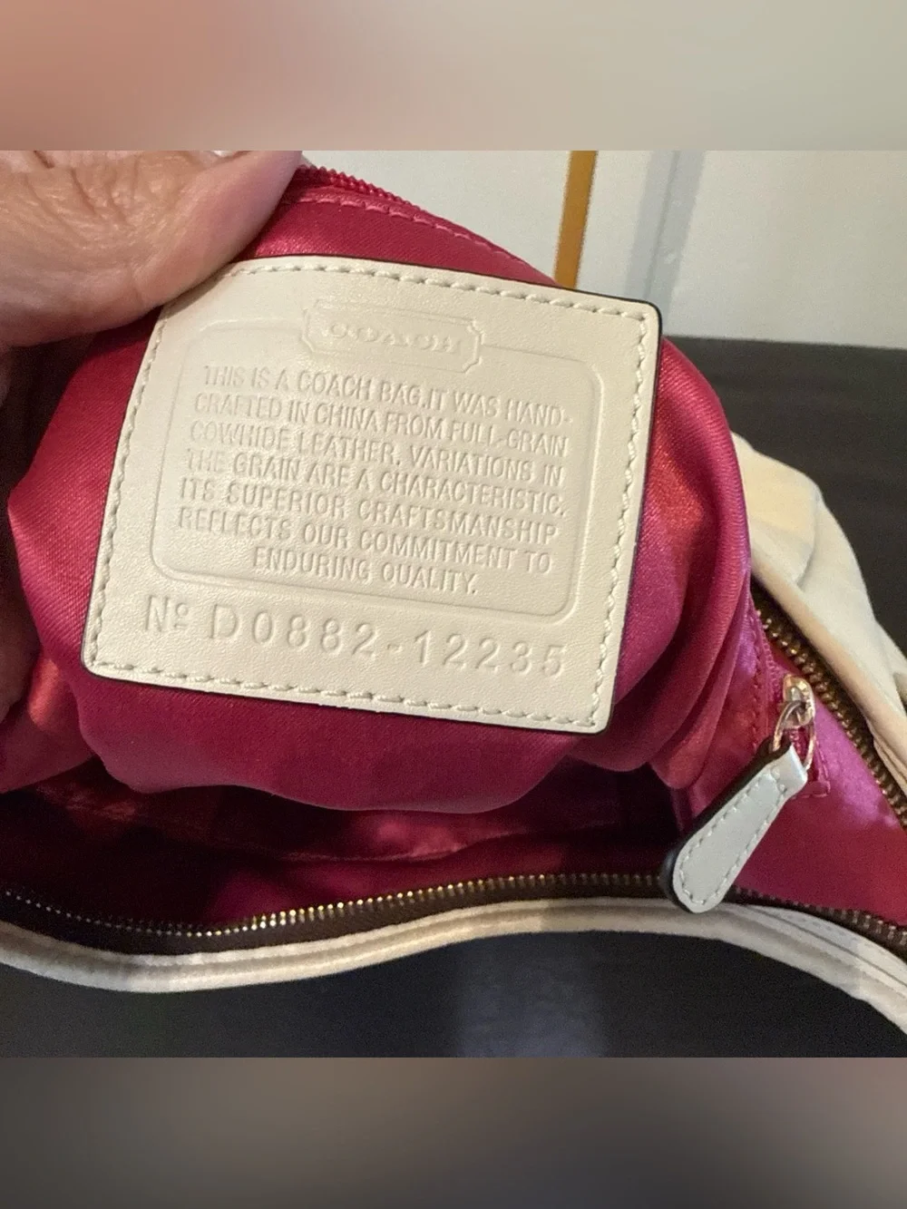 Coach Ergo Pleated Hobo Y2K